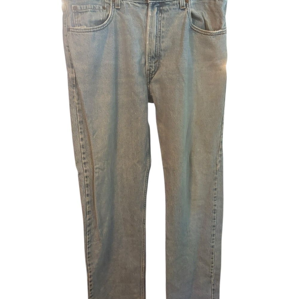 Levi's Gray Straight Jeans Classic Style
